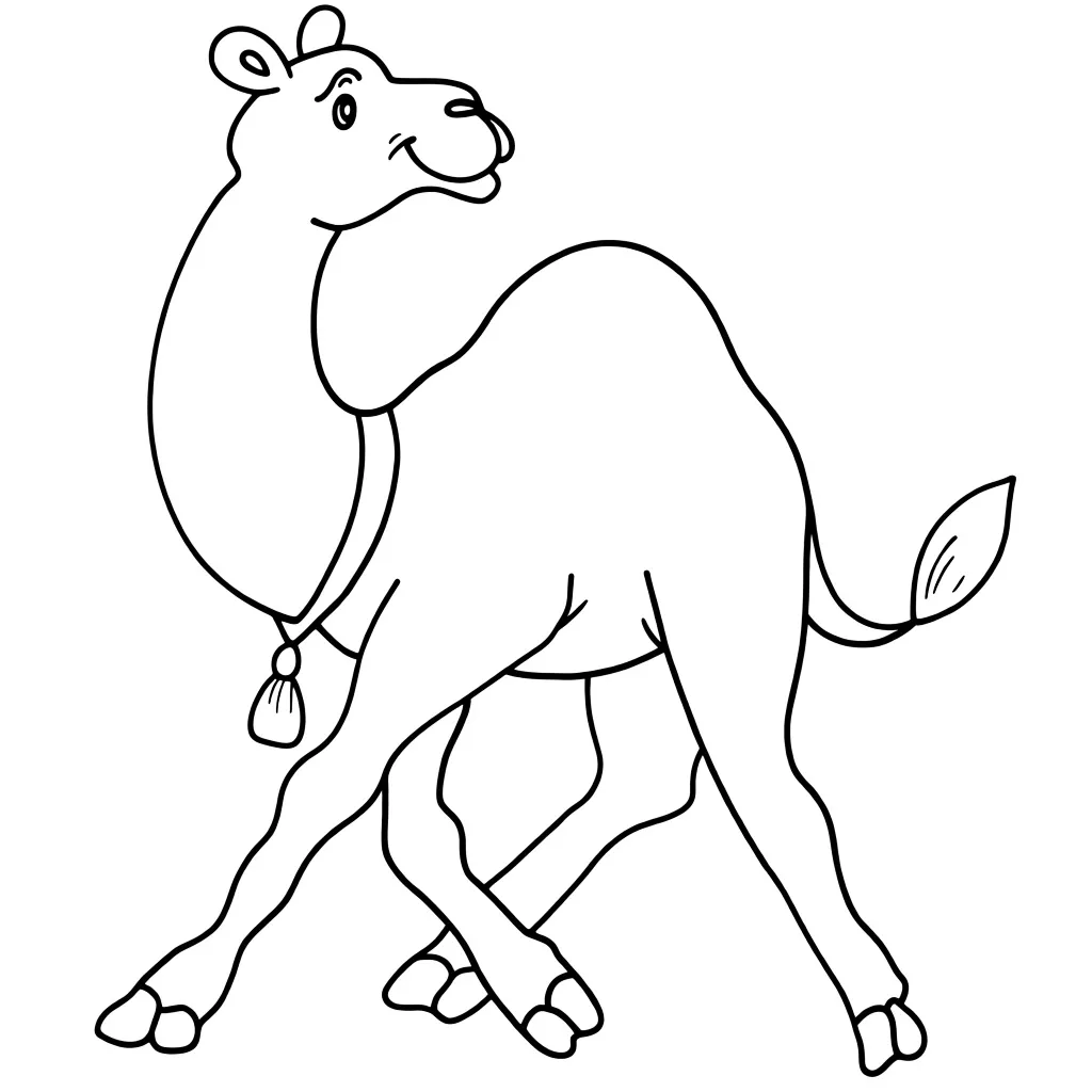 Верблюд с горбом