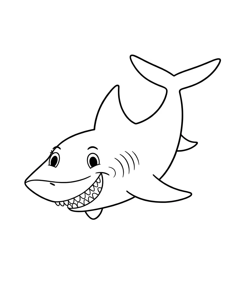 Веселая акула