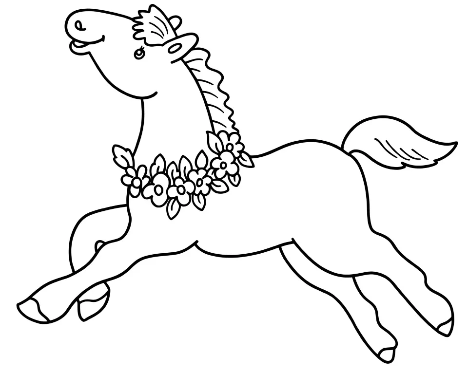 Веселая лошадка