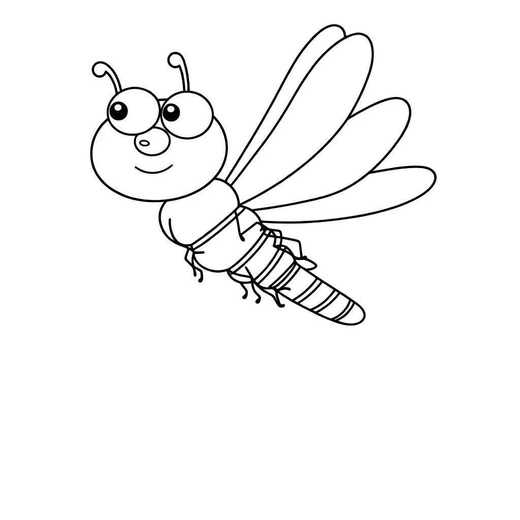 Веселая стрекоза