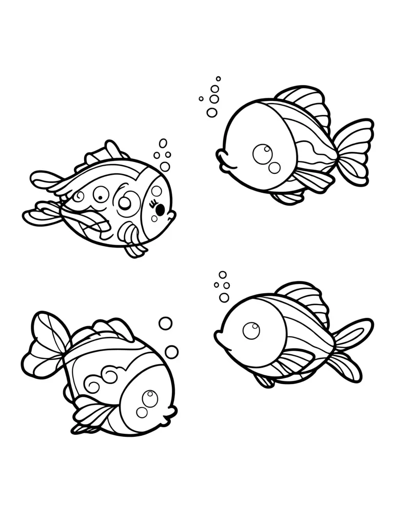 Веселые рыбки