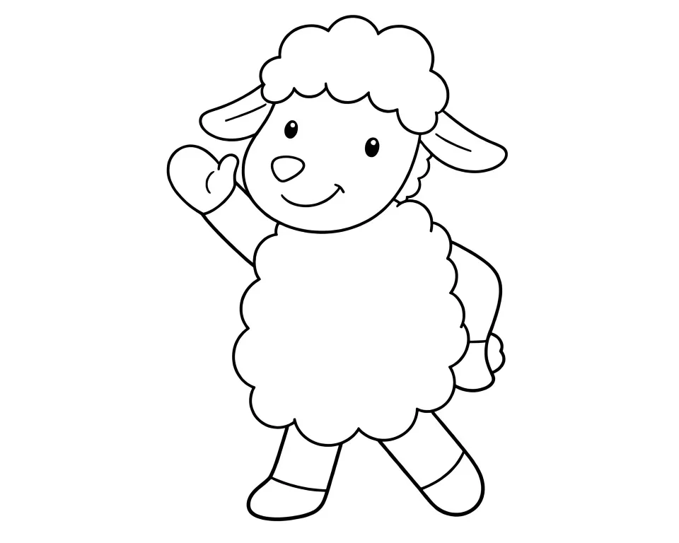 Веселый барашек