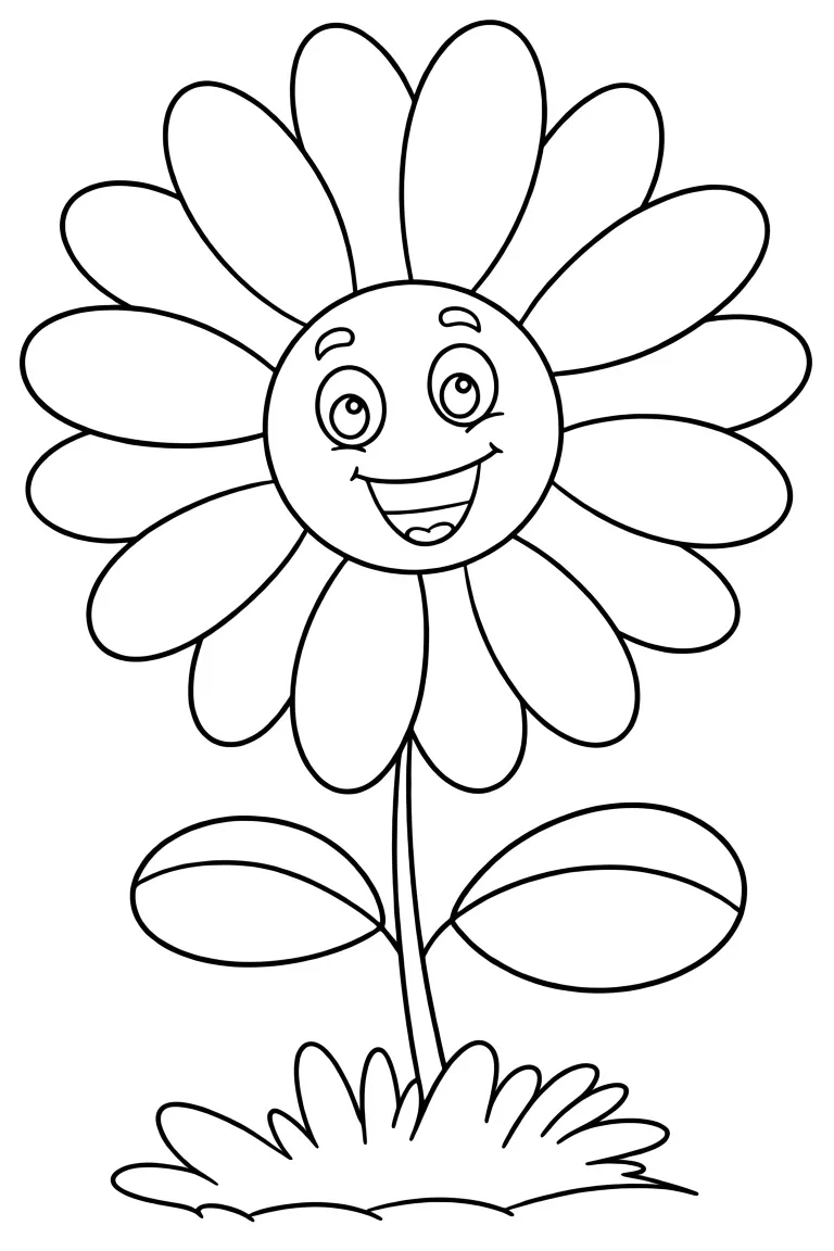 Весёлая ромашка