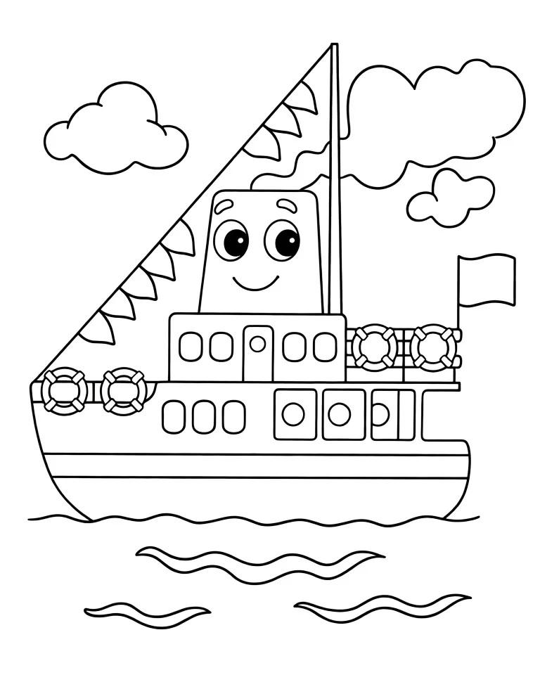 Весёлый кораблик