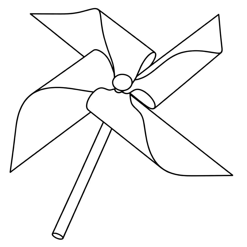 Ветрячок на палочке