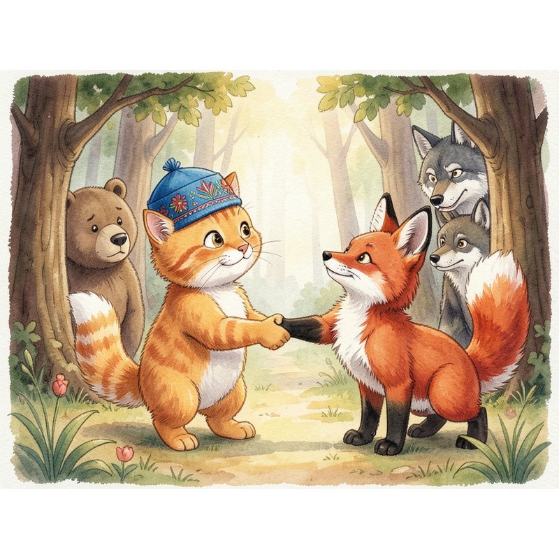 Вежливый кот-воркот