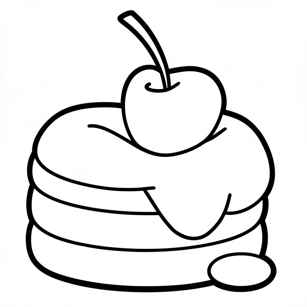 Вкусное пирожное