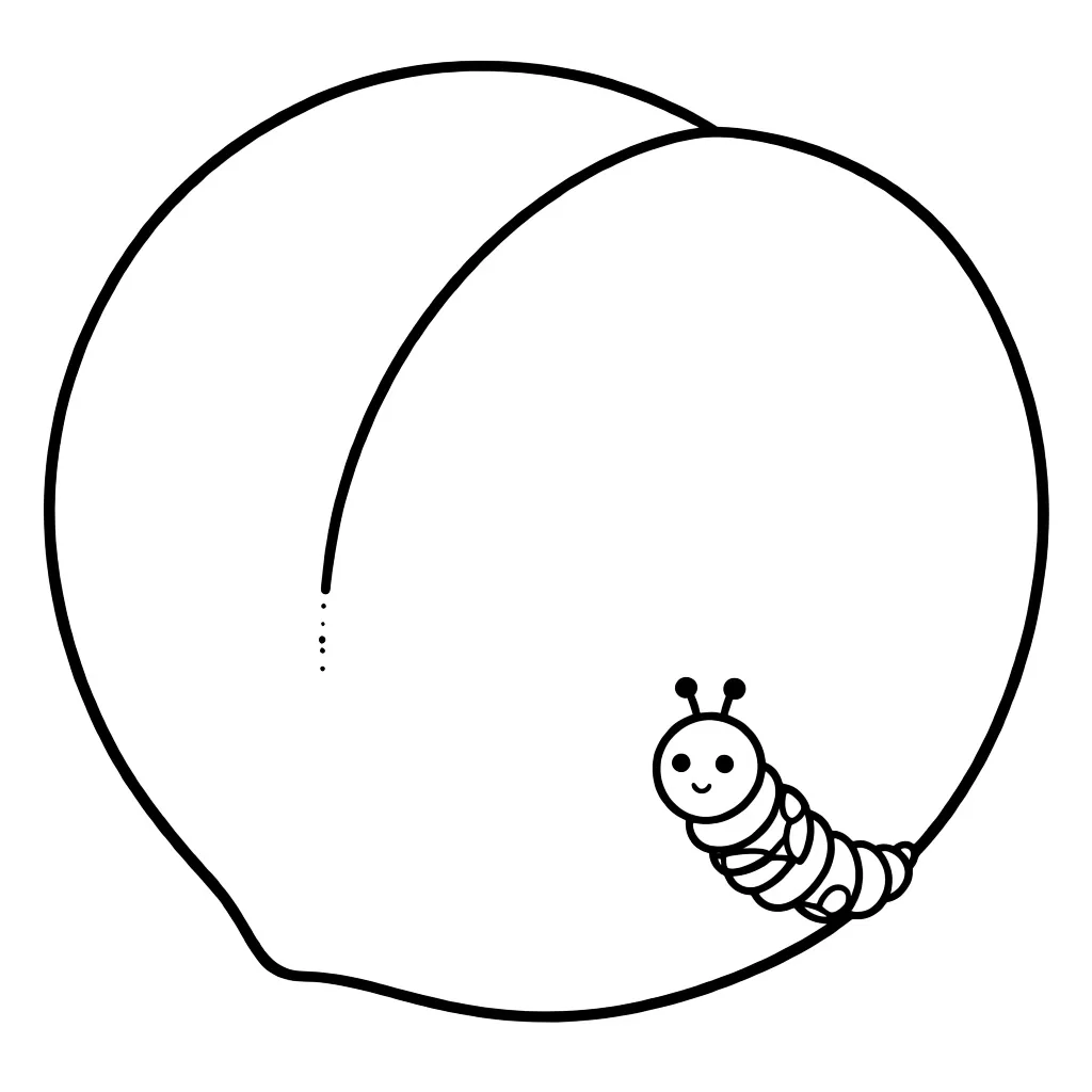 Вкусный персик