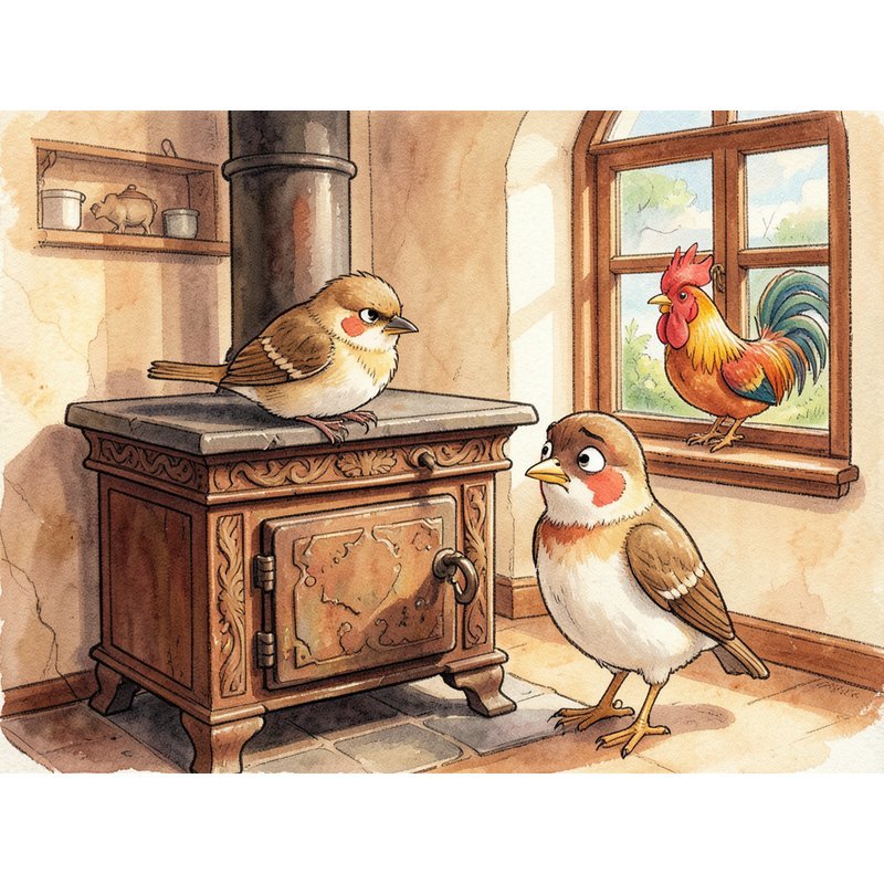 Воробышек-воробей