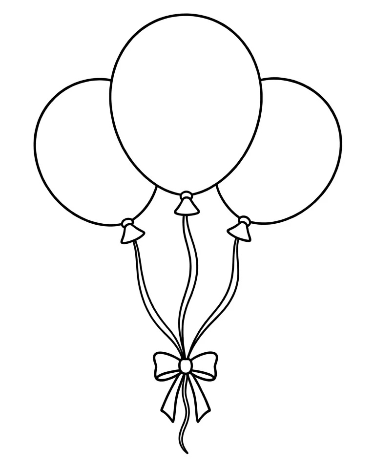 Воздушные шарики с ленточкой