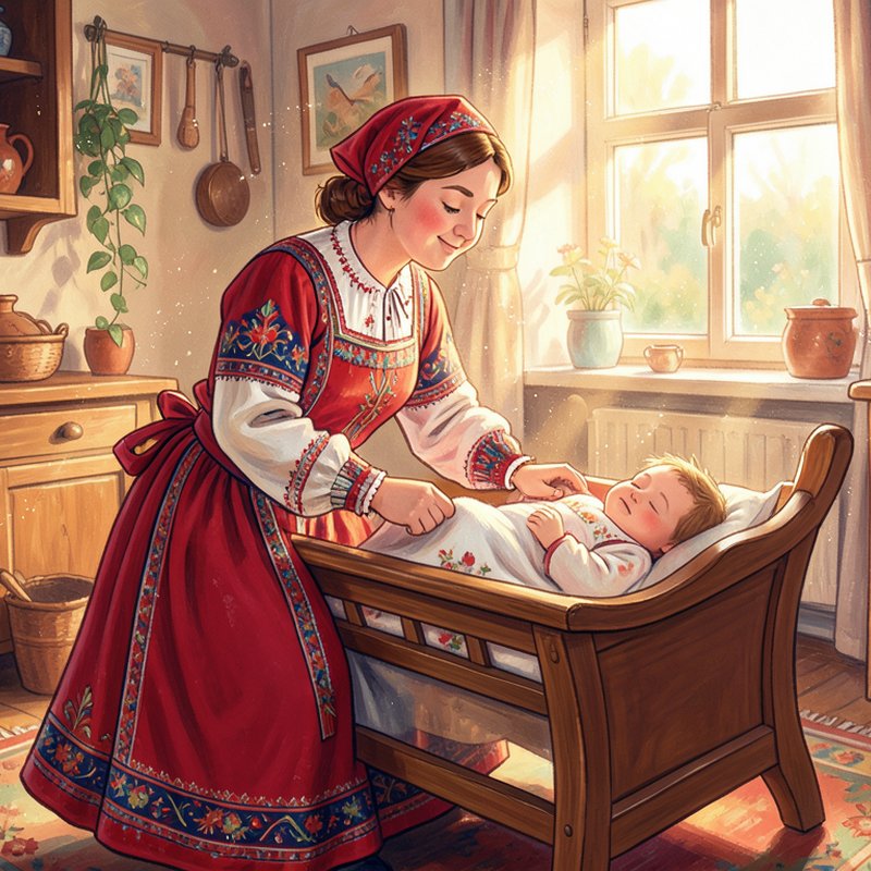 Все она