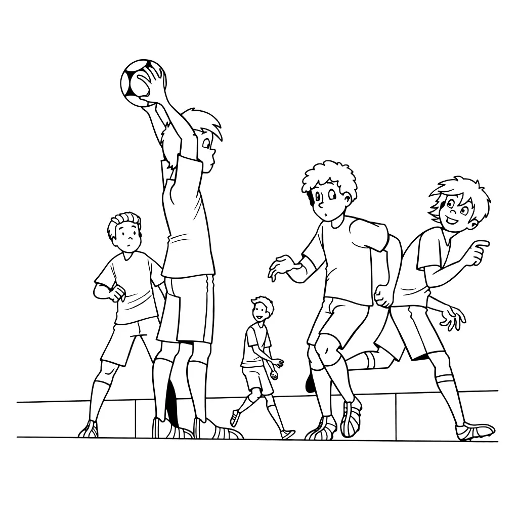 Выброс мяча из аута