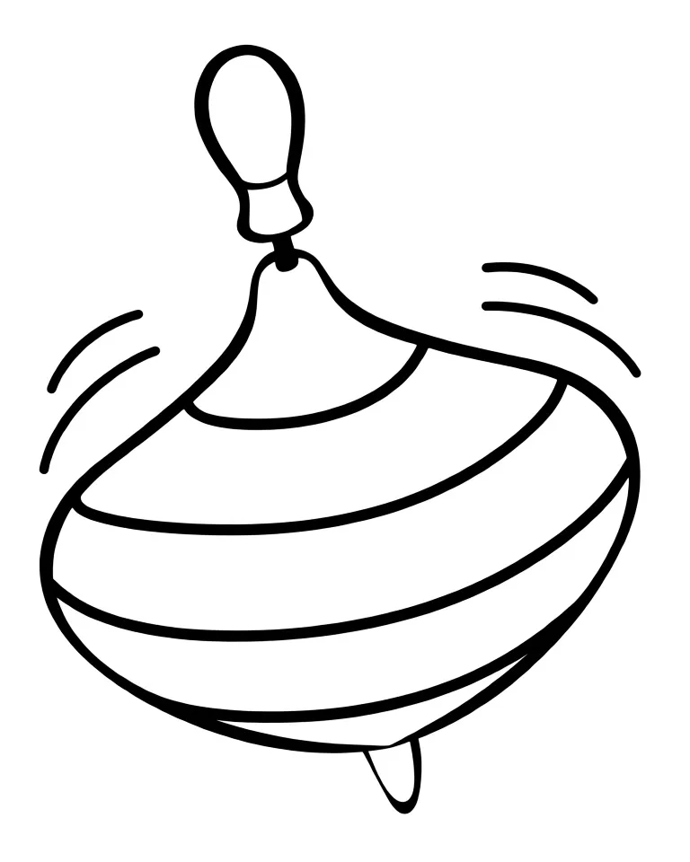 Юла крутится