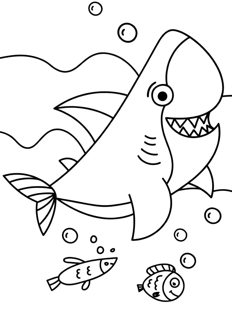 Забавная акула