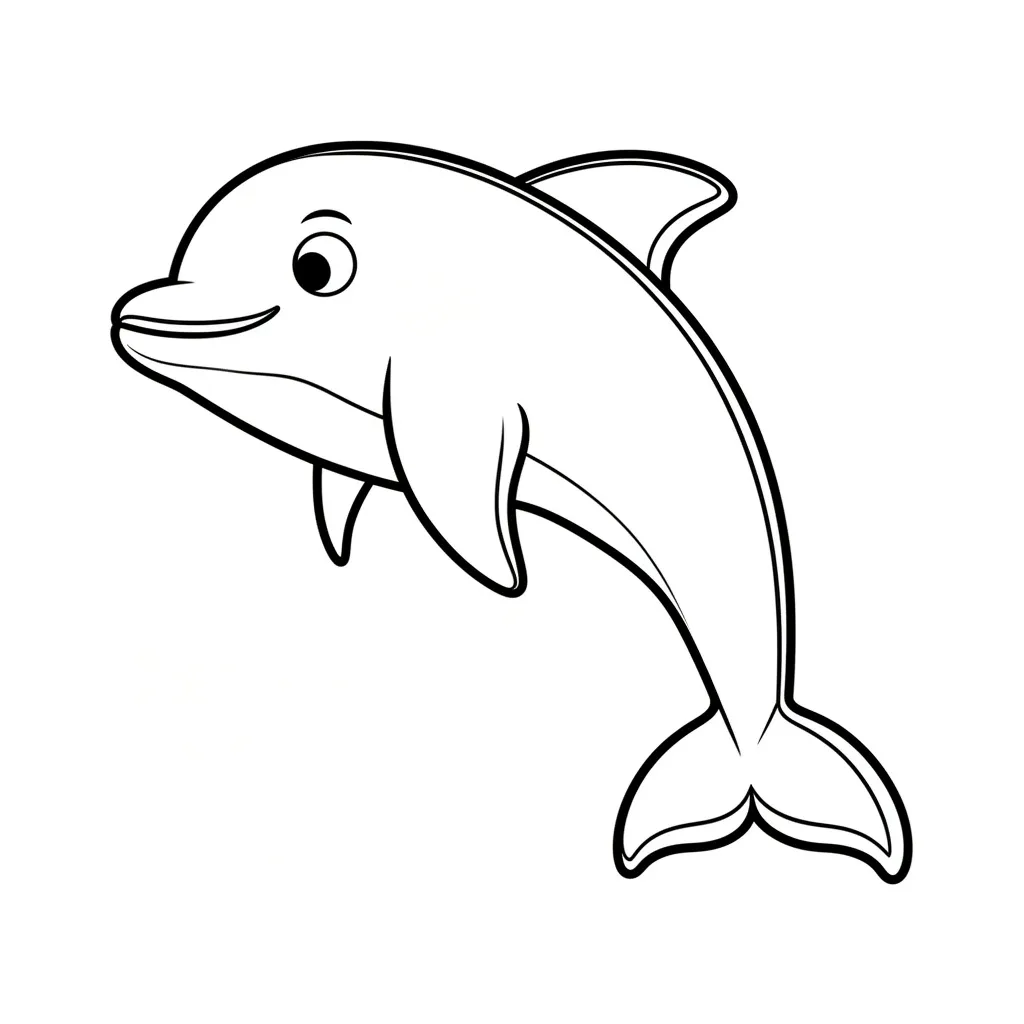 Забавный дельфин