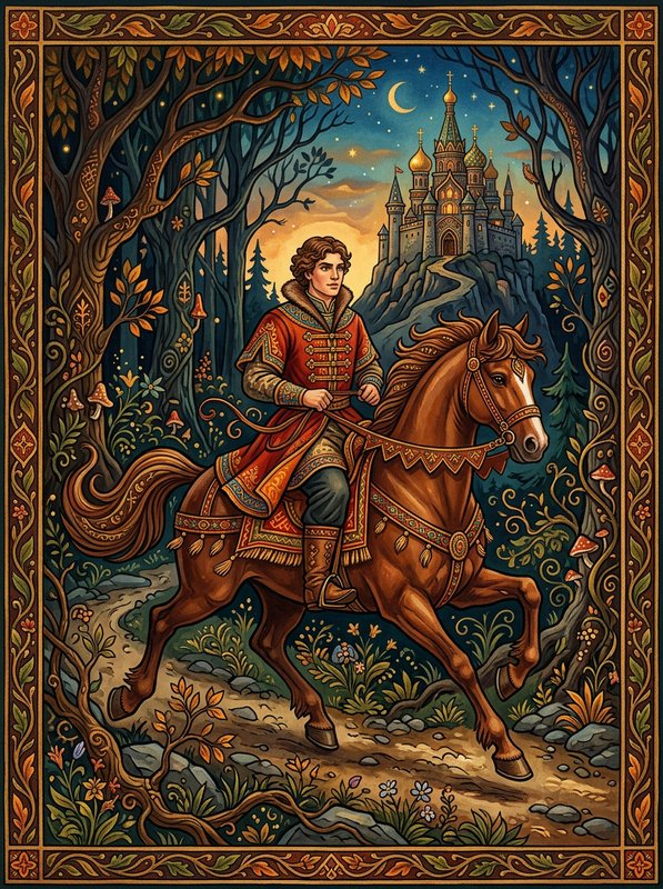 Заколдованная королевна