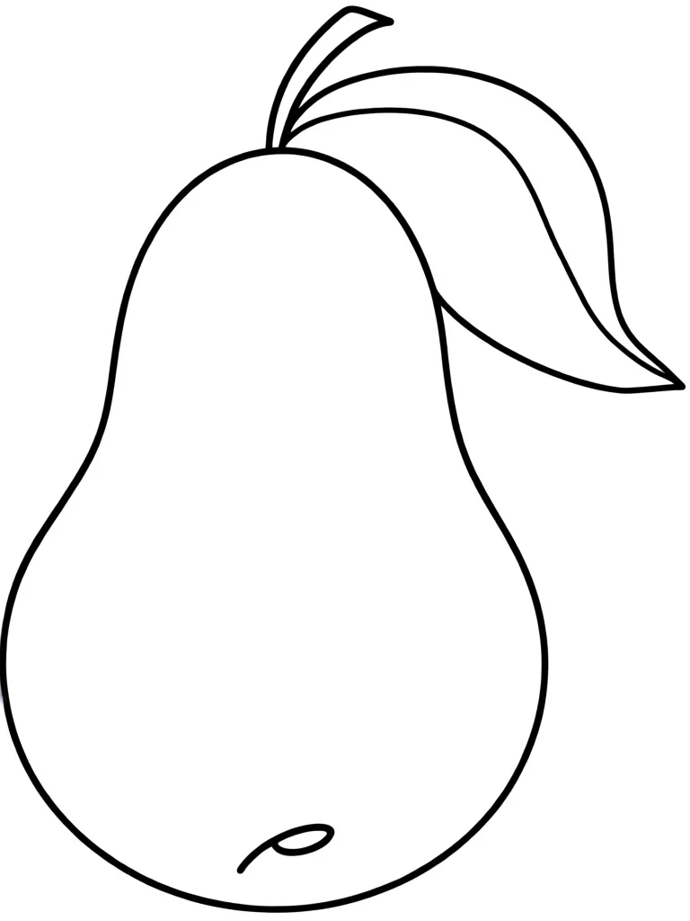 Зеленая груша