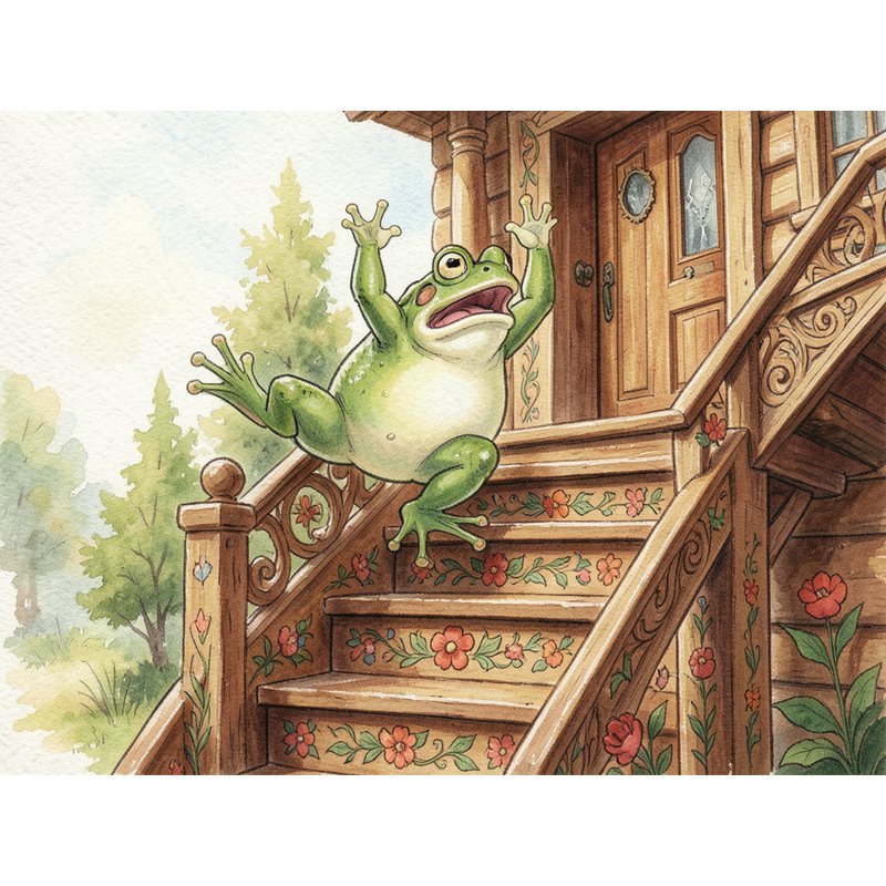 Жаба-торопыга