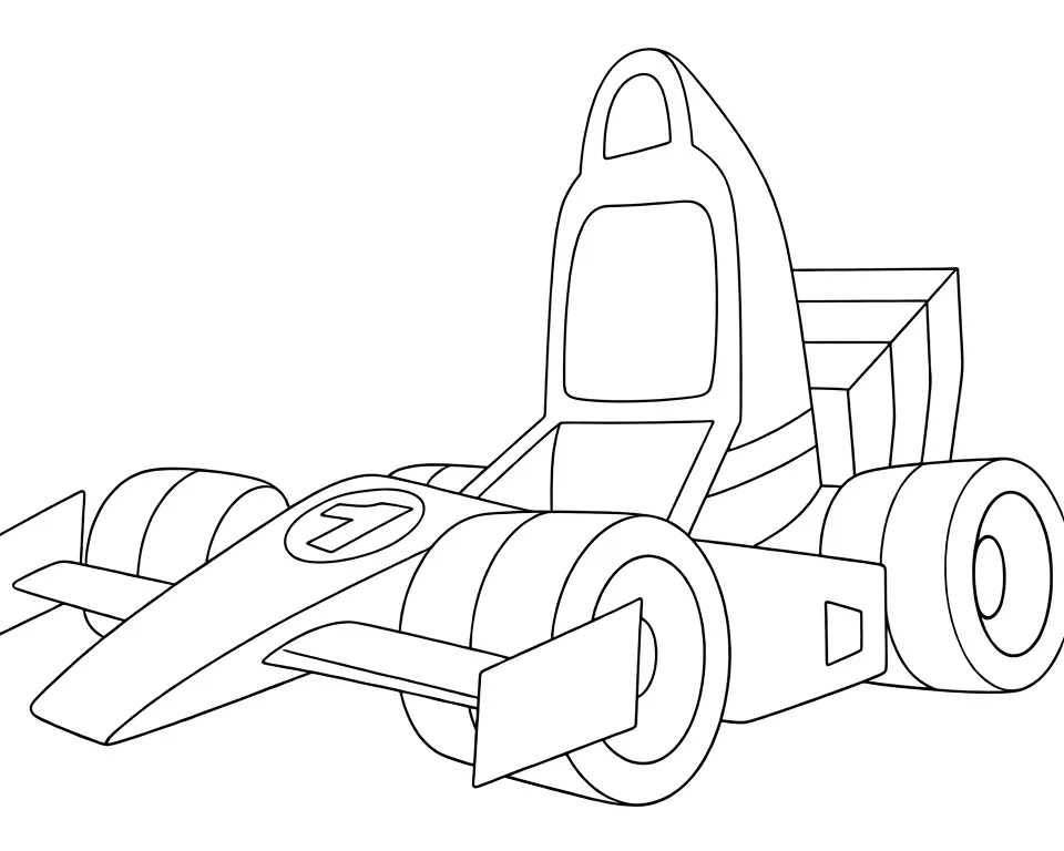 Желтый спорткар