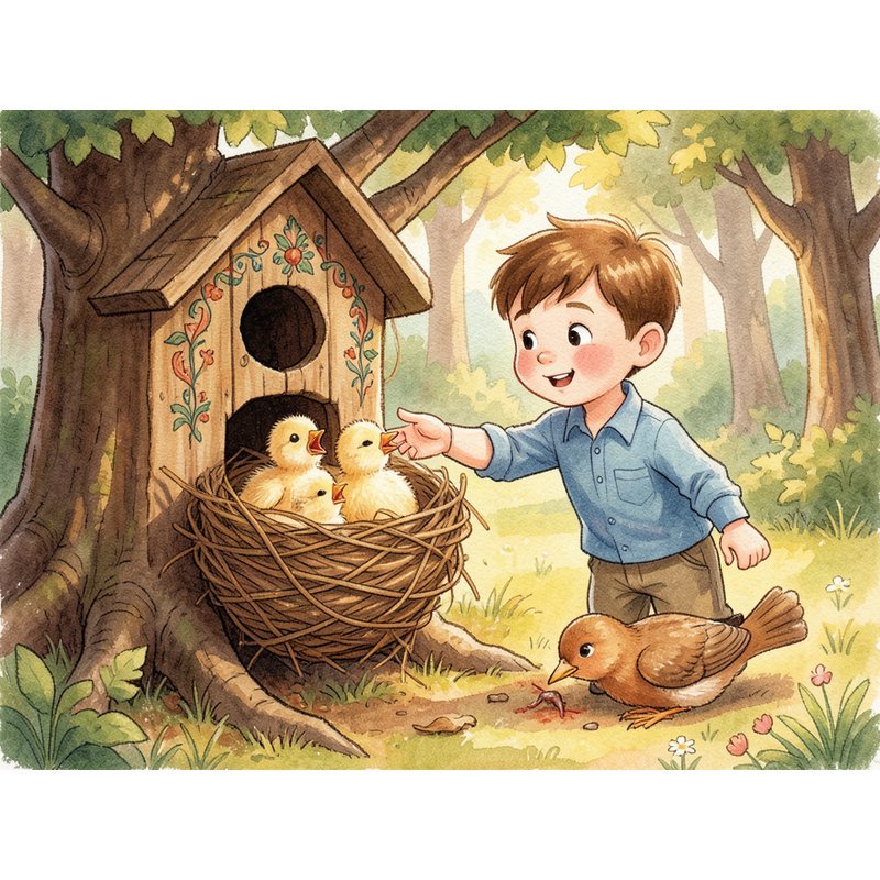 Умная птичка