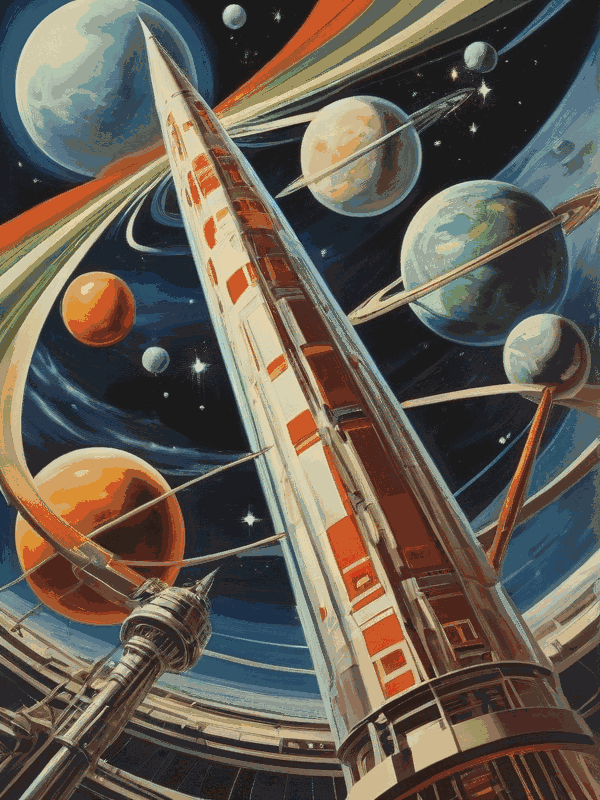 Освоение космоса, развитие науки и компьютерных технологий в СССР 1955-1965 гг