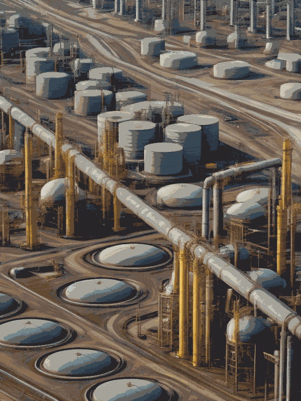 Объекты нефтебаз и их размещение
