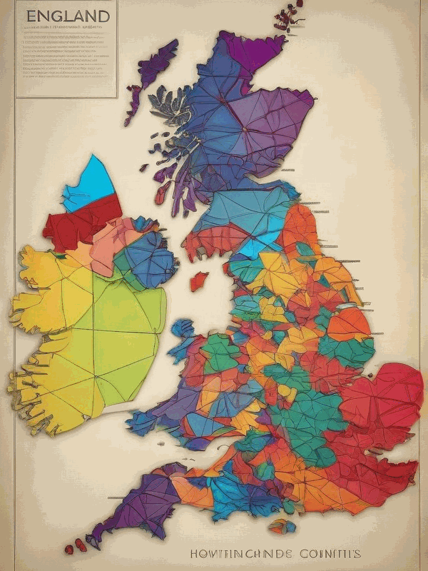 Look at the map and name the counties in England. Make a presentation of 5 counties you would like to go to