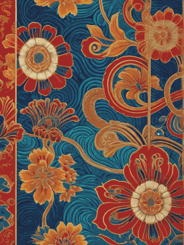 Traditional clothes of China and Korea