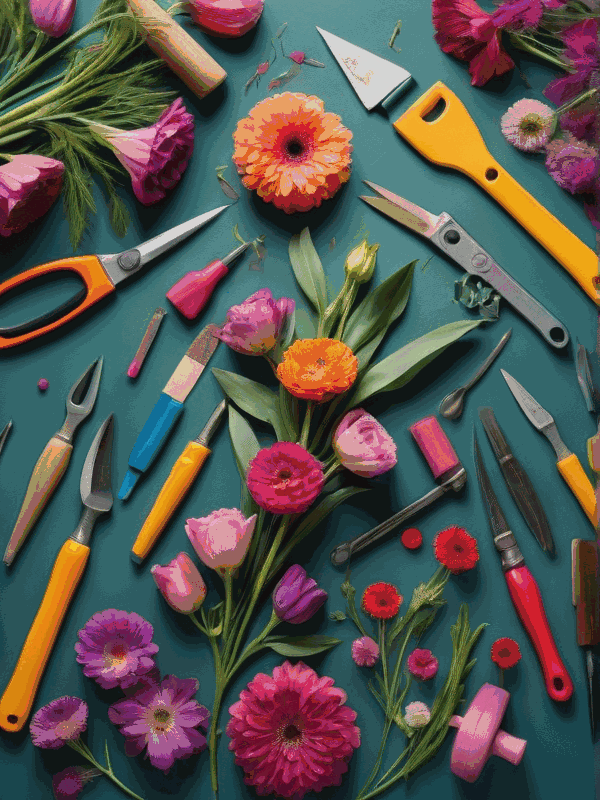Organization of Florist's working place