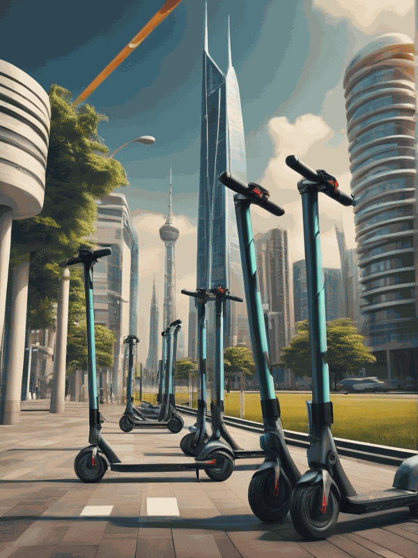 Кикшеринг электросамокатов EcoRide