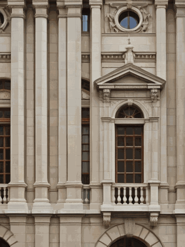mockups of presentations on architectural tourism