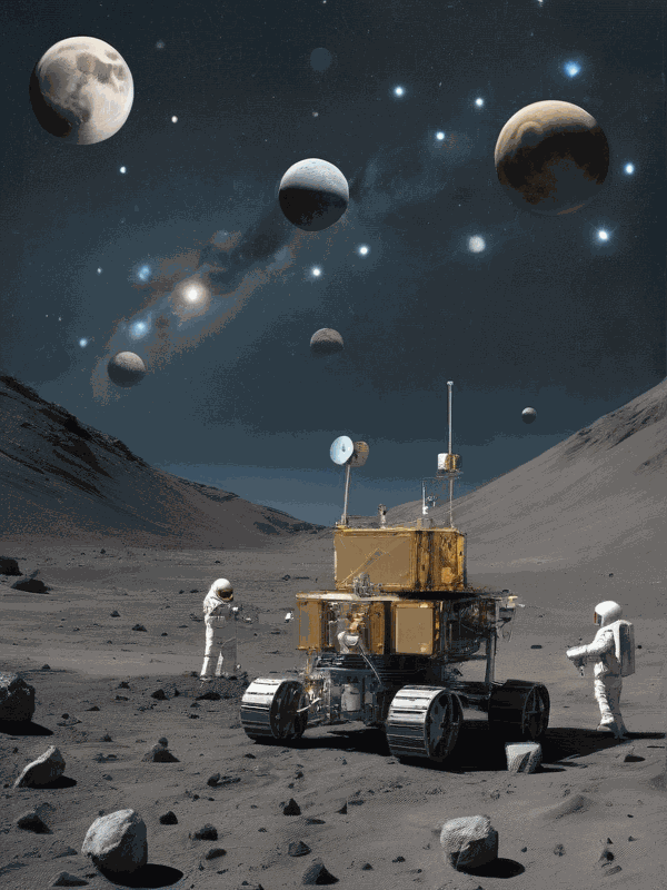 Mix-and-match kit could enable astronauts to build a menagerie of lunar exploration bots
