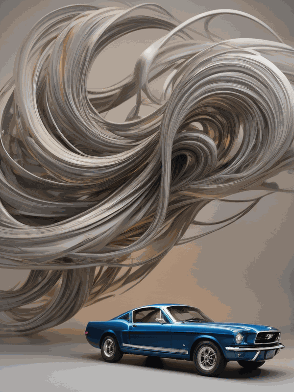 Презентация о Ford Mustang: внешний вид и двигатель