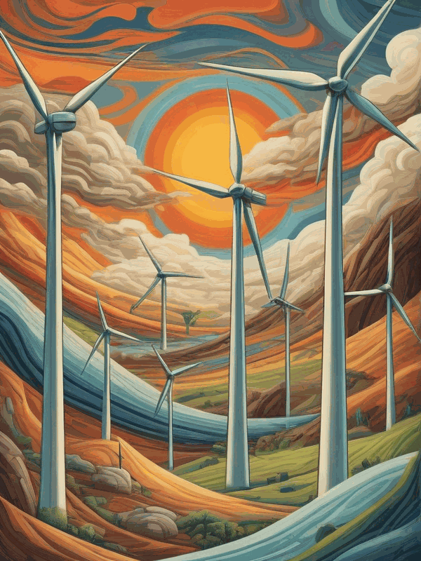 Research different types of sustainable energies
