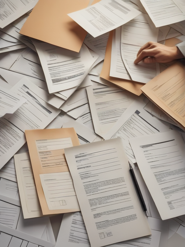 Процесс работы с договорными документами