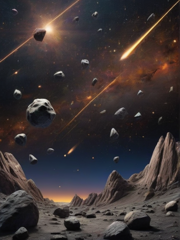 The topic of the Astronomy lesson is "Asteroids and meteorites"