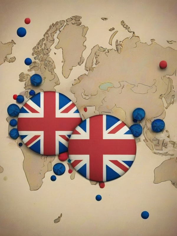 инфографика по теме The UK foreign