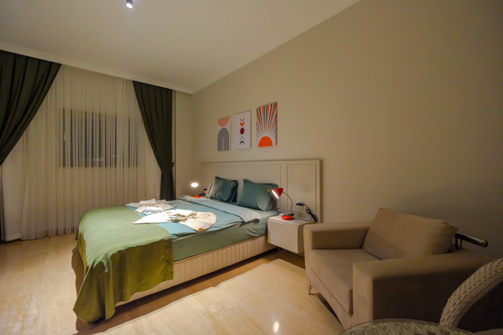 Standard Double room with balcony and with view