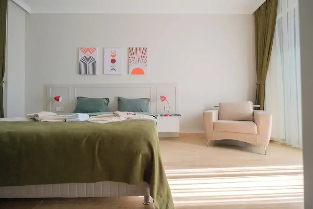 Standard Double room with balcony and with garden view
