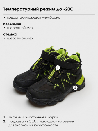 Ботинки зимние для мальчика