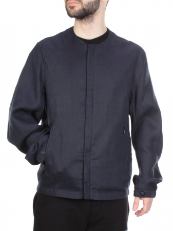 5886 DARK BLUE Ветровка мужская DSG DONG (100% лён)