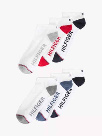 Monotype Logo Ankle Sock 6-Pack