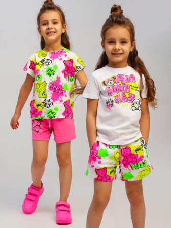 Шорты для девочки, 2 шт в комплекте