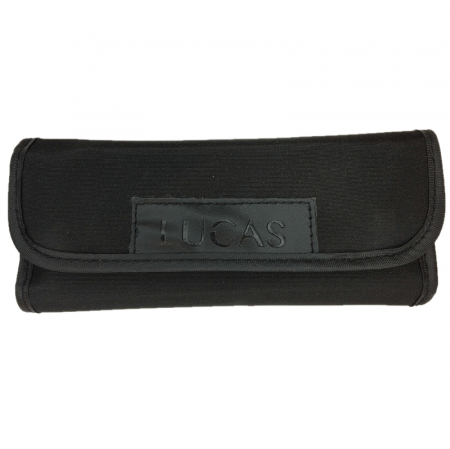 Чехол для кистей LUCAS нейлон, черный (6шт)