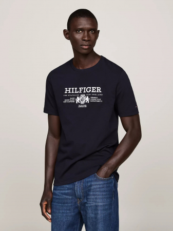 Embroidered Hilfiger Crest T-Shirt