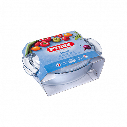 Кастрюля с крышкой CLASSIC 5.8л овальная