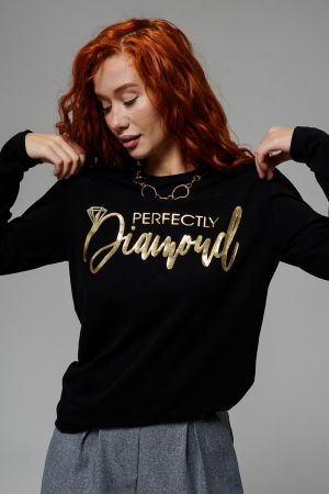 8513/1 Футболка с длинным рукавом женская