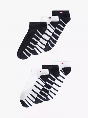 Stripe Sport Ankle Sock 6-Pack