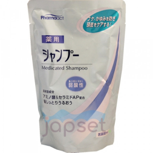 Pharmaact Шампунь слабокислотный против перхоти и зуда кожи головы, сменная упаковка, 400 мл.