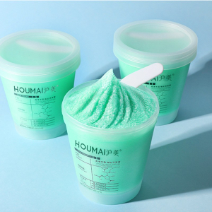 Соляной шампунь-скраб для волос из морской соли Houmai, 250 гр.